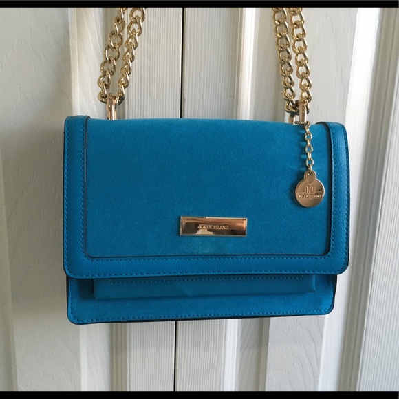 Blue crossbody purse - Picture 5 of 9
